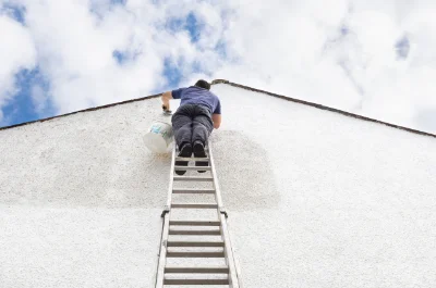 Peinture extérieure à Saint-Laurent-de-Cuves — façades et ravalement